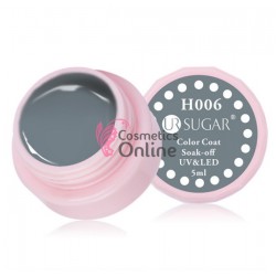 Gel UV / LED Soak Off SUGAR colorat 5gr Cod H006 Steel Blue